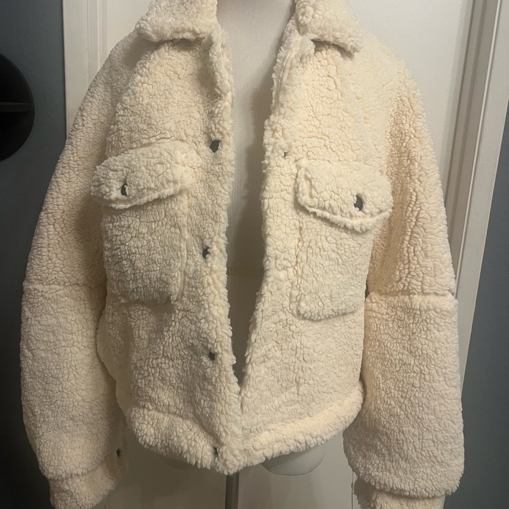 Free people, new Sherpa jacket